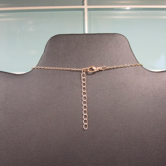 Pink Raw Druzy Pendant Necklace - Picture 5 of 6